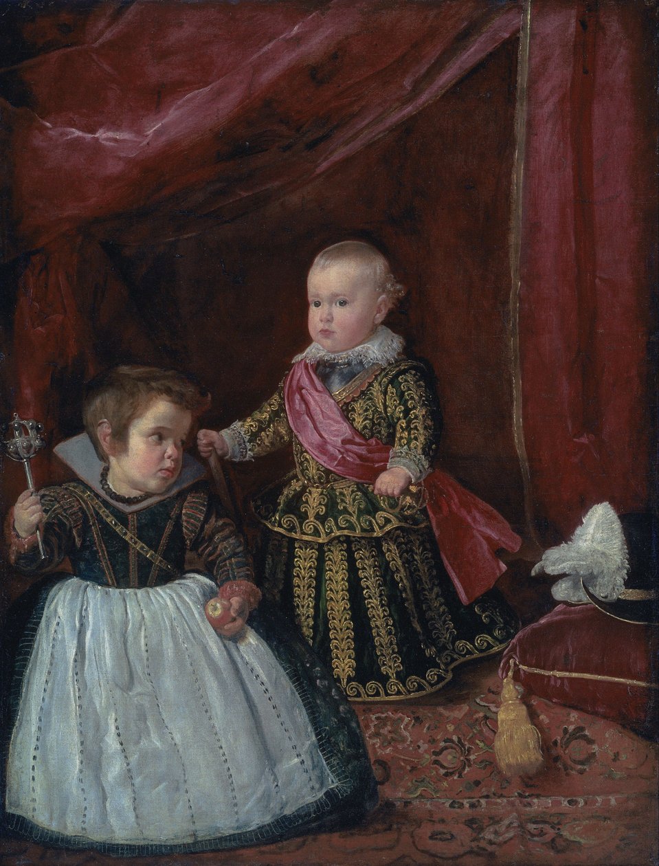 Don Baltasar Carlos med en dværg af Diego Velázquez