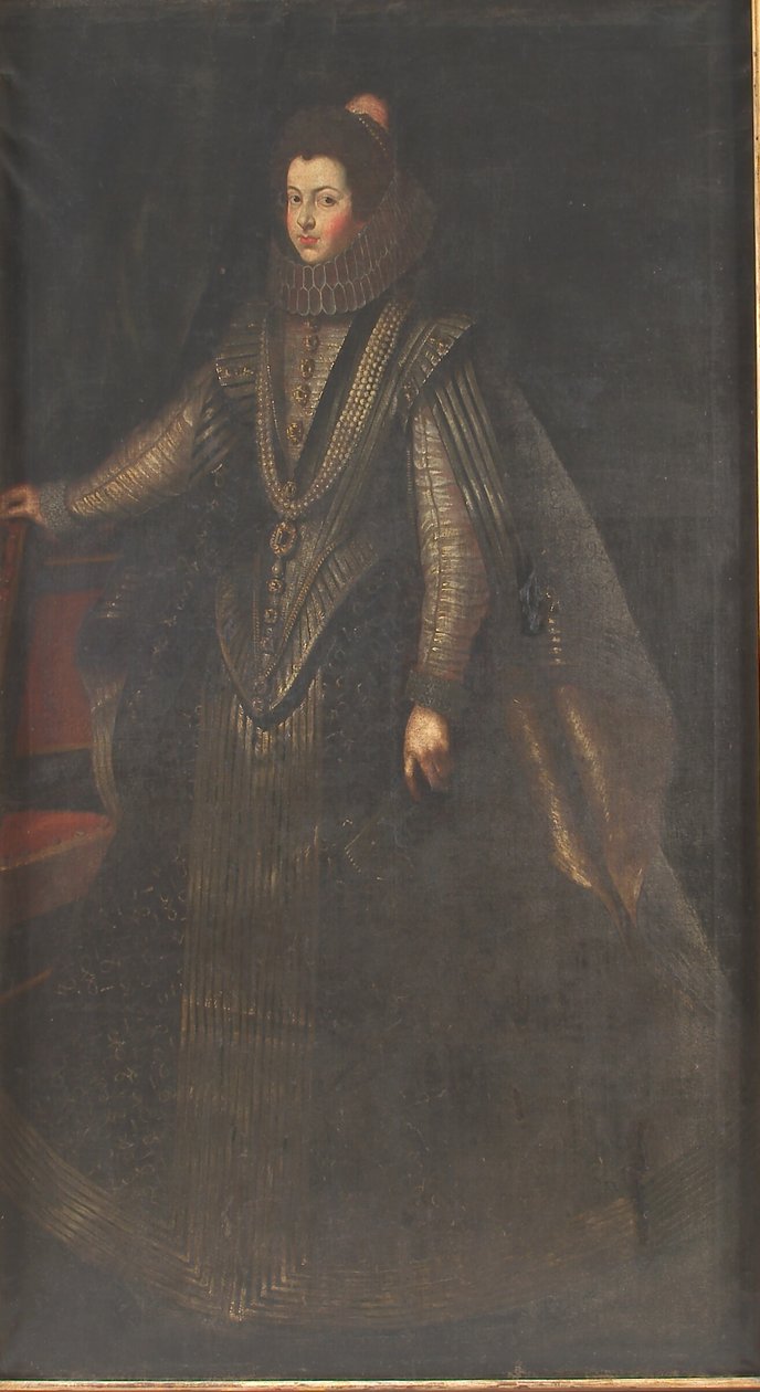 Isabella af Bourbon af Diego Velázquez