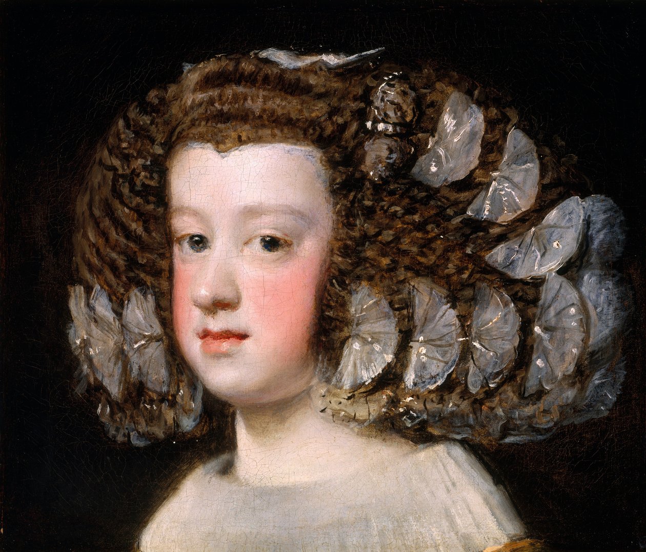 Maria Teresa 1638-1683, Infanta af Spanien, 1651-54. af Diego Velázquez