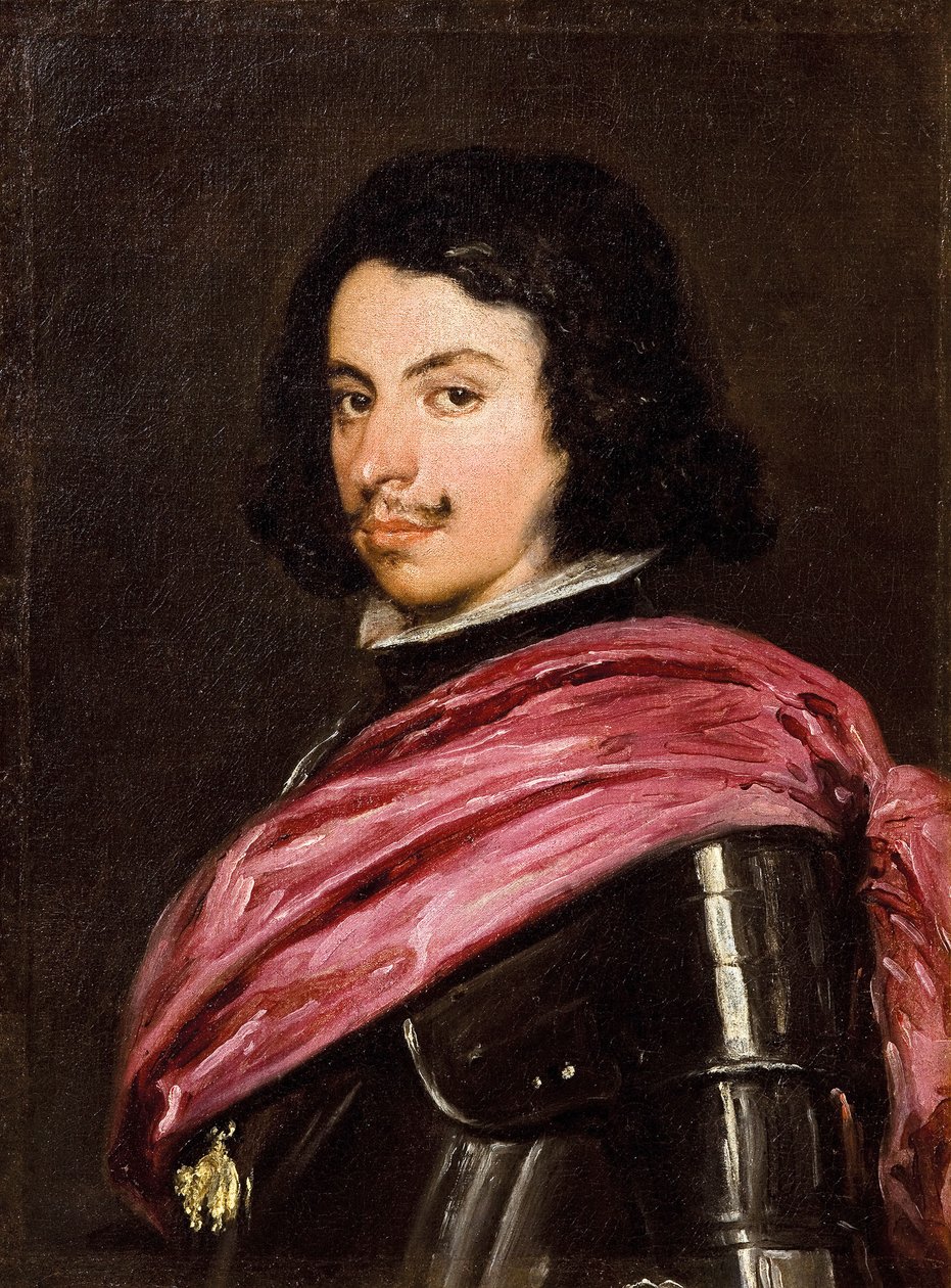 Portræt af Francesco I af Este 1610-1658 af Diego Velázquez