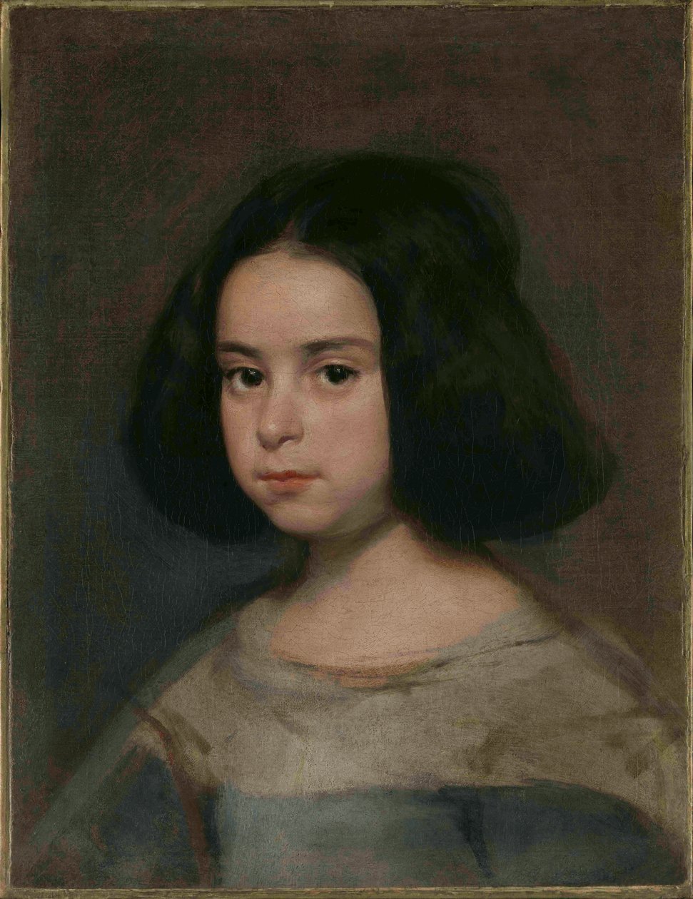 Portræt af en pige, ca 1639-1641. af Diego Velázquez