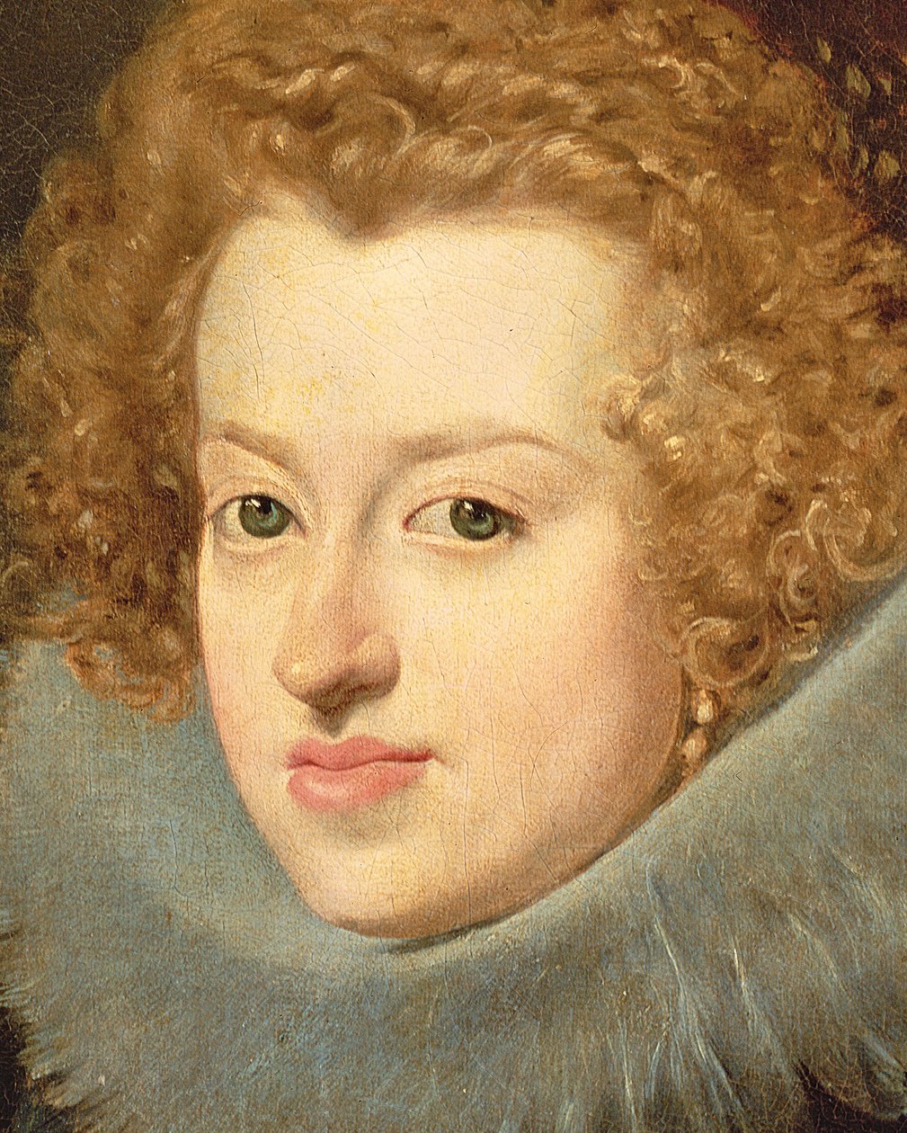Infanta Maria af Østrig (1606-46) Dronning af Ungarn, 1630, (detalje af 61302) af Diego Velázquez
