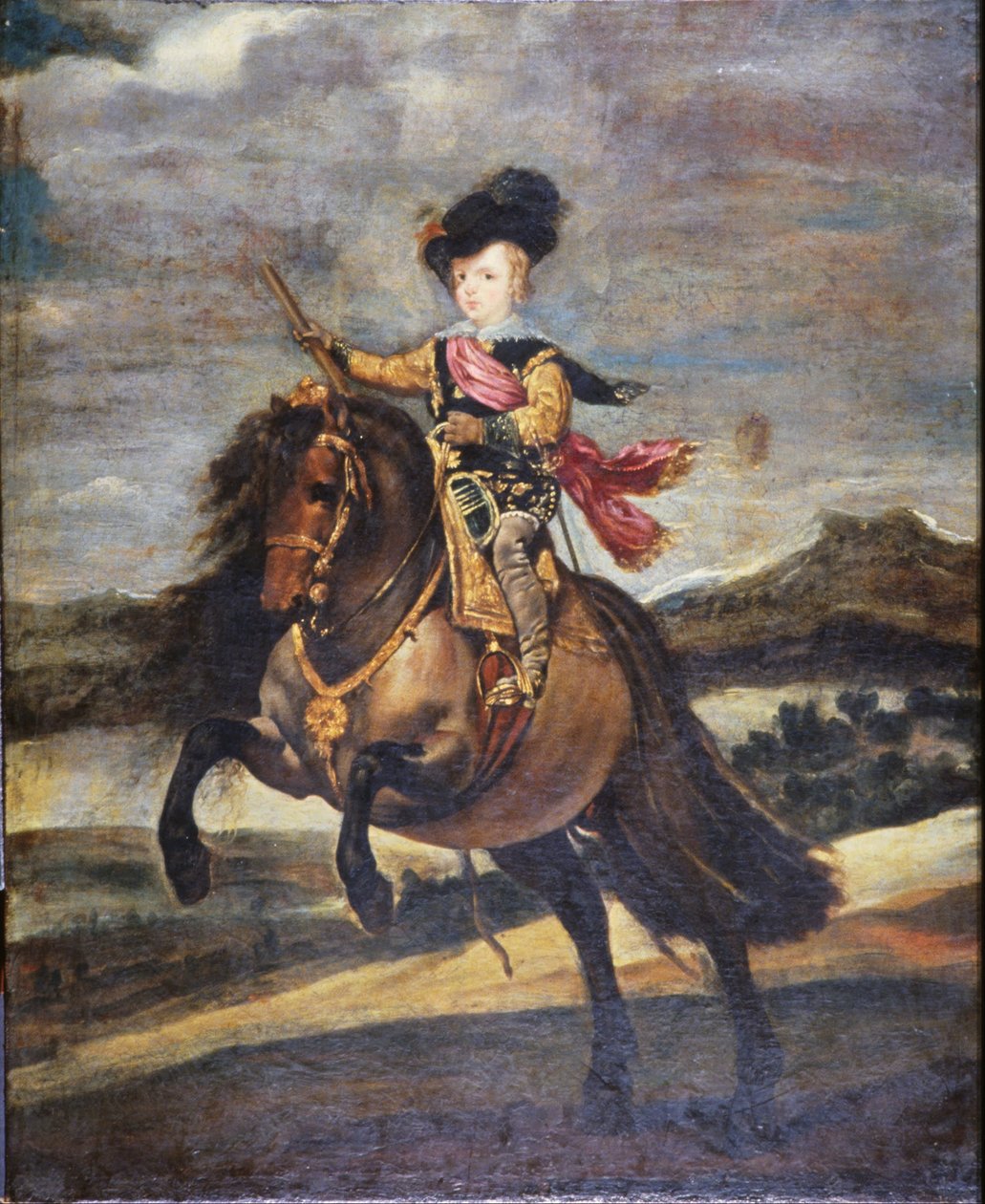 Infante Baltasar Carlos til hest af Diego Velázquez