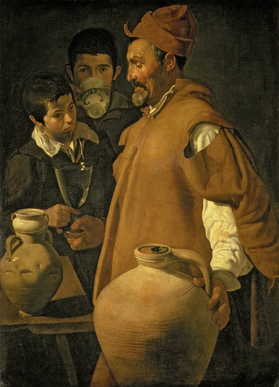 Vandsælgeren i Sevilla, ca. 1620 af Diego Velázquez