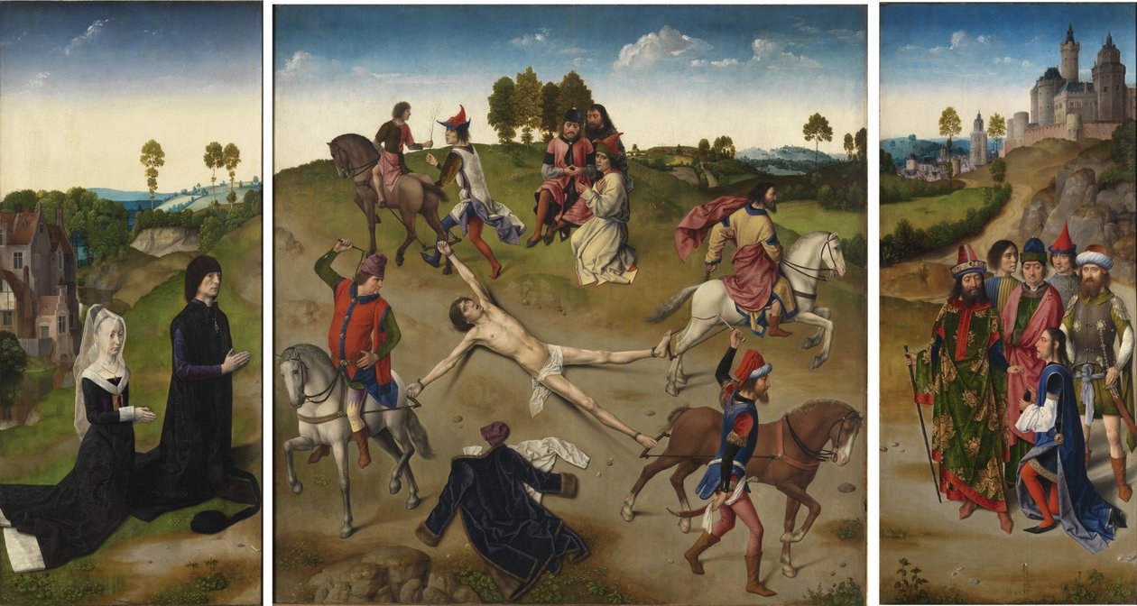 St Hippolyte Triptykon af Dieric Bouts