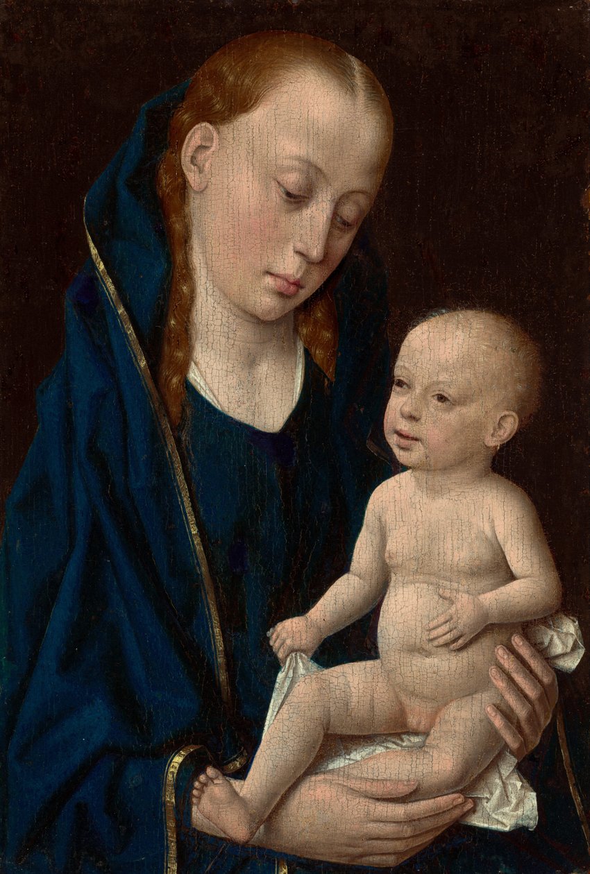 Madonna og barn, ca. 1465. af Dieric Bouts