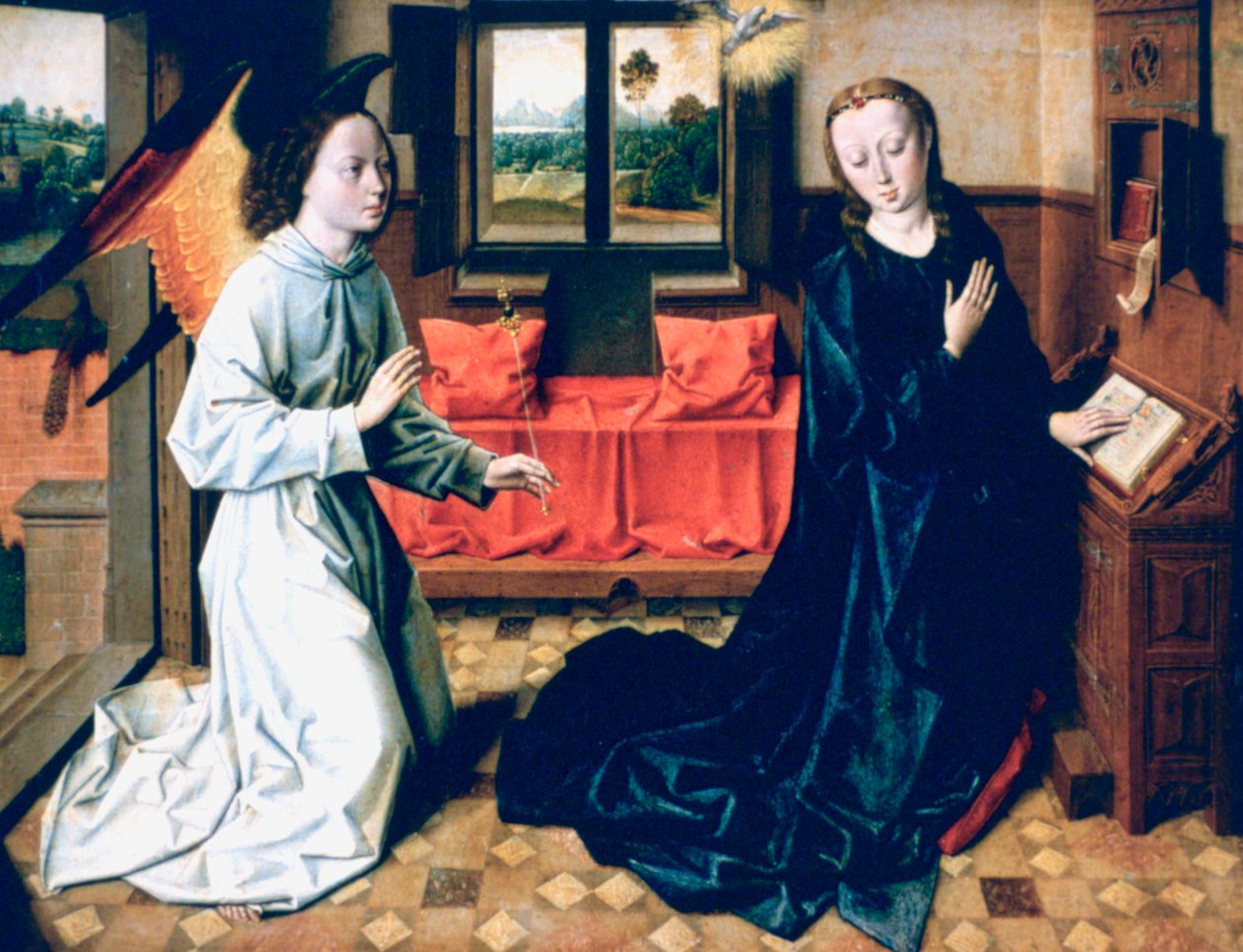 Bebudelsen, 1465-1470 af Dieric Bouts