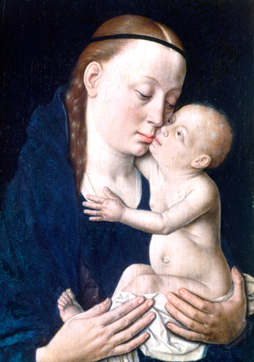 Jomfru og barn, 1400-tallet af Dieric Bouts