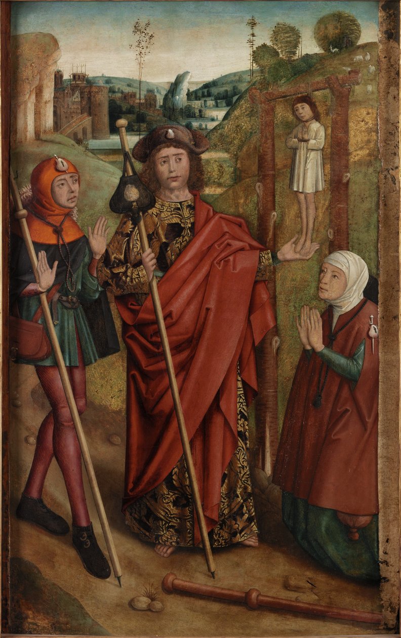 Galgens mirakel af Dieric the Elder Bouts