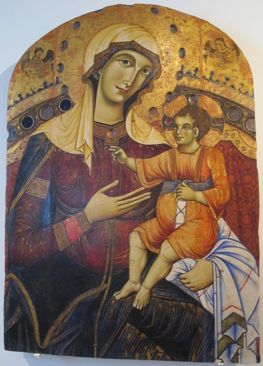 Madonna og barn af Dietisalvi di Speme