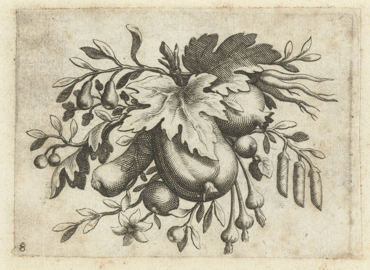 Festoen van Vrutten Lille frugtbog nyttig til rejser (serietitel) af Dietrich Krüger (attributed to)
