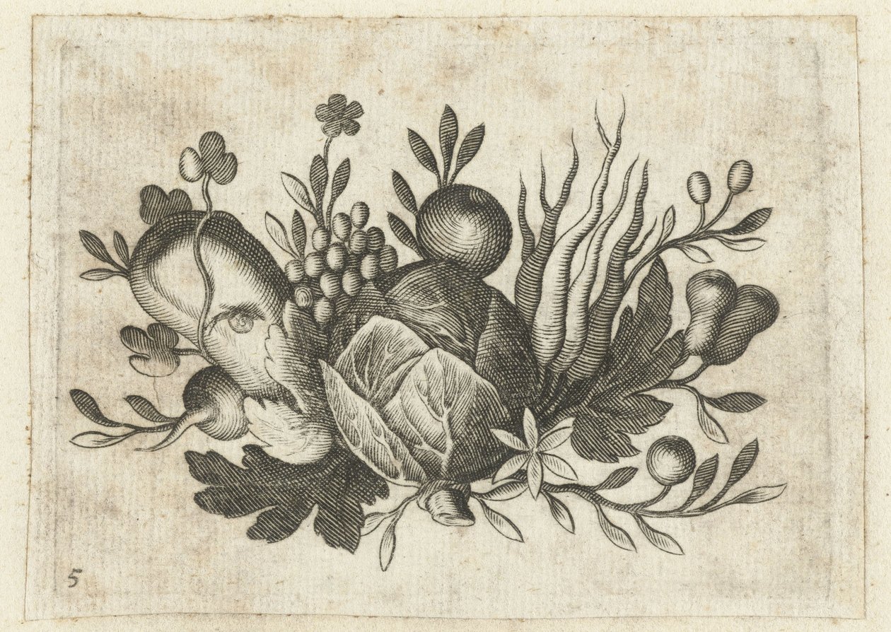Festoen van Vrutten Lille frugtbog nyttig til rejser (serietitel) af Dietrich Krüger (attributed to)