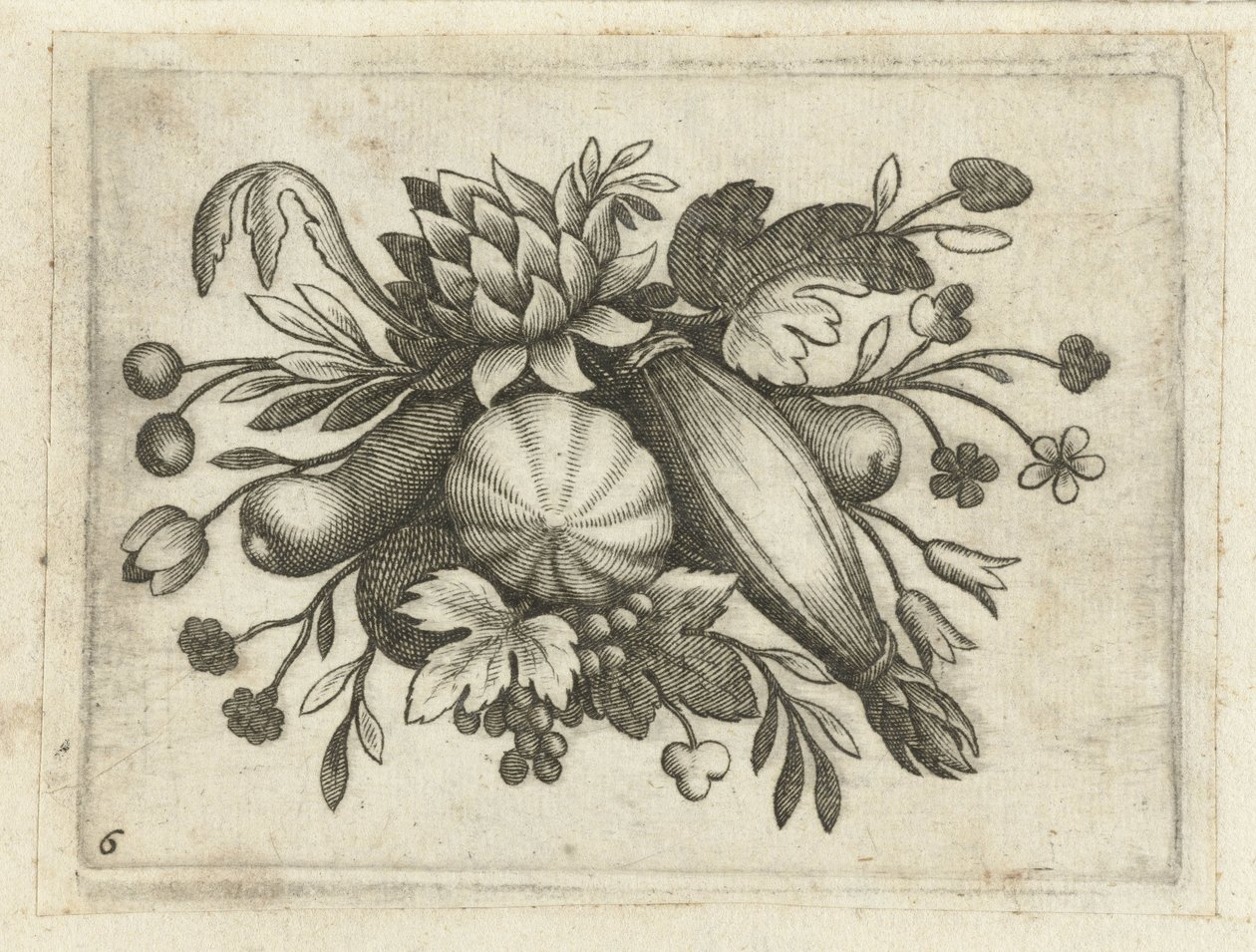 Festoen van Vrutten Lille frugtbog nyttig til rejser (serietitel) af Dietrich Krüger (attributed to)