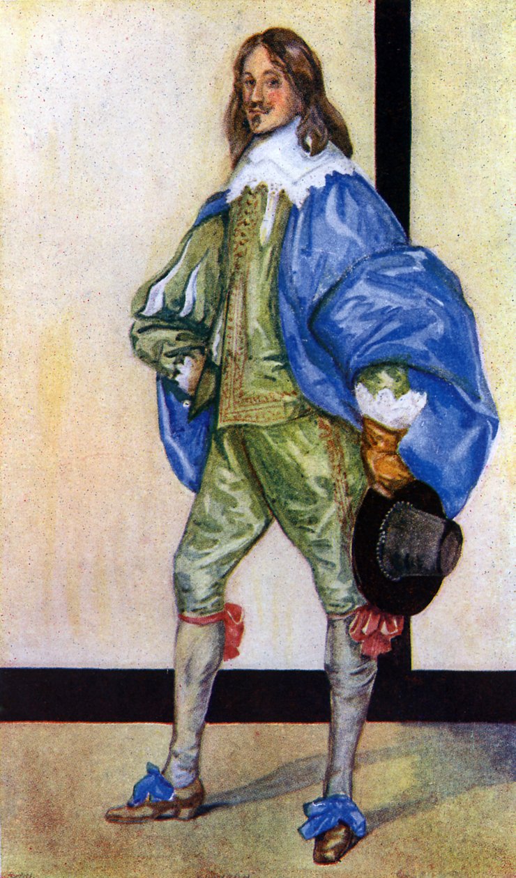 Mands kostume under Charles I