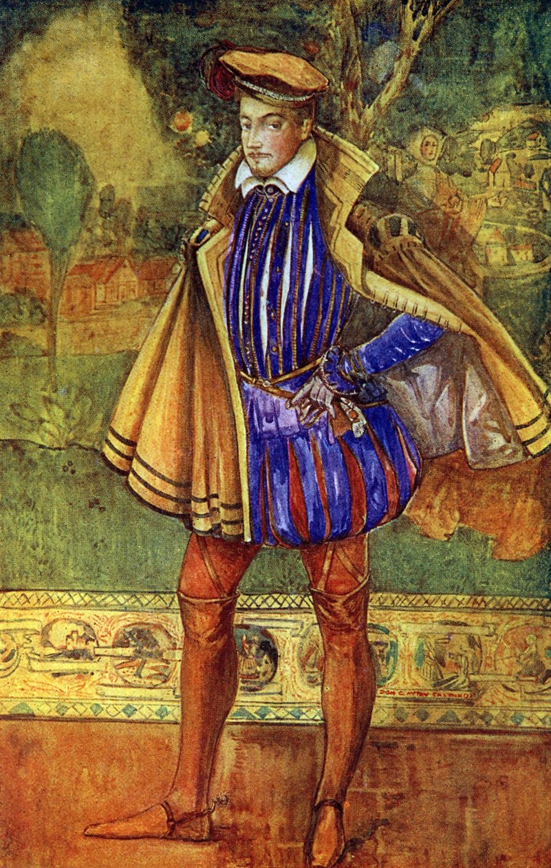 Mands kostume under Elizabeth I (1558-1603) af Dion Clayton Calthrop