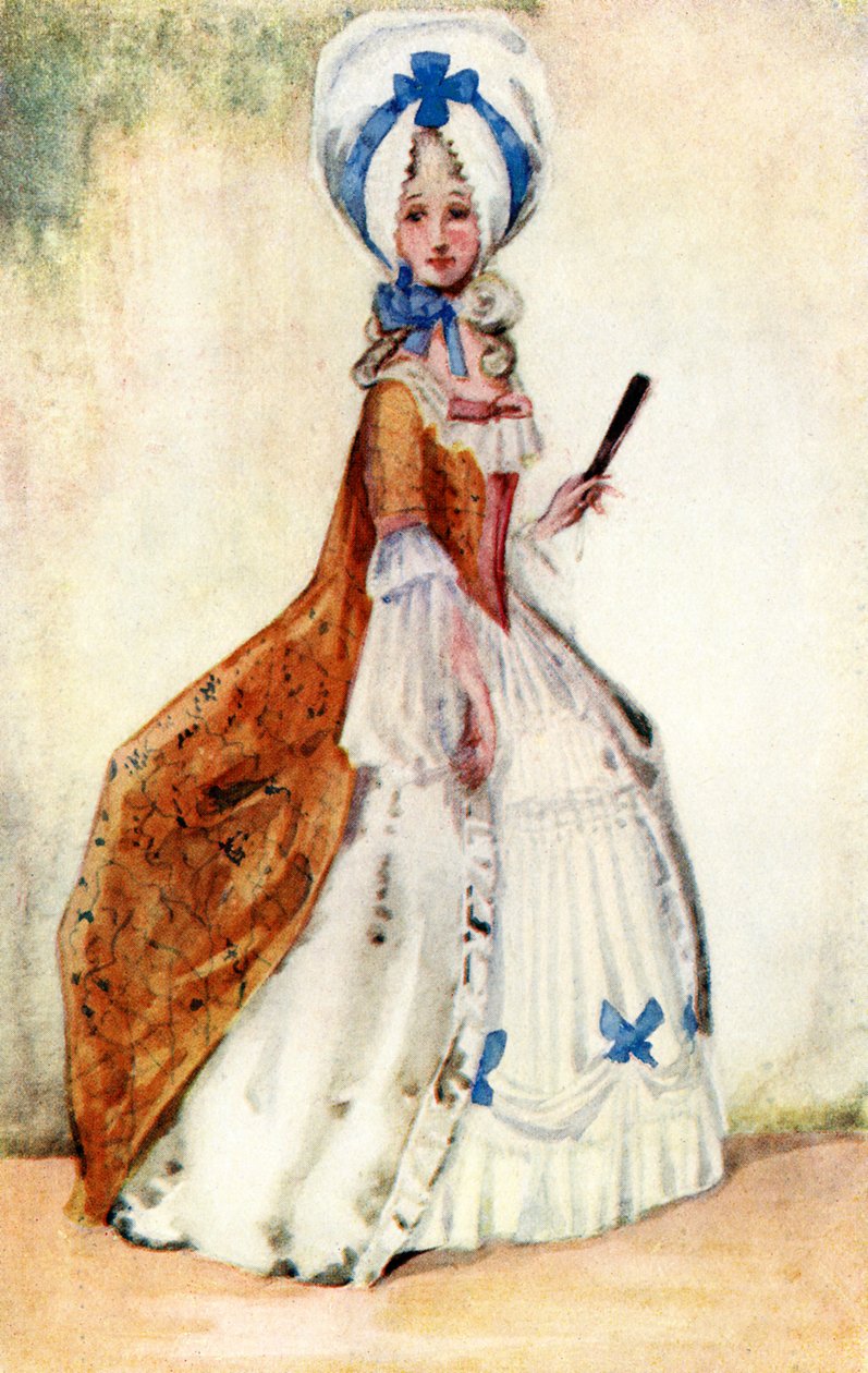 Kvindekostume under George III (1760-1820) af Dion Clayton Calthrop