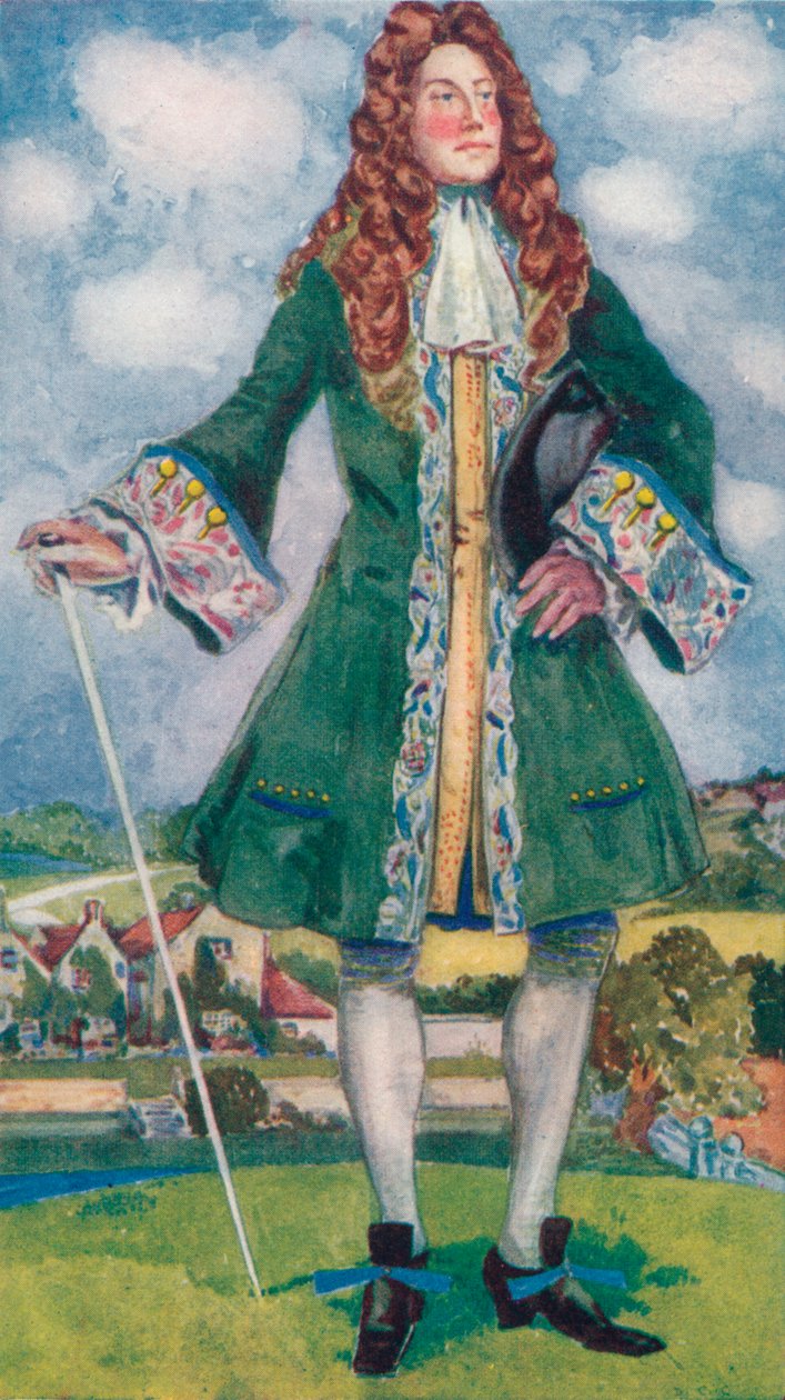 En mand fra William og Marys tid, 1907 af Dion Clayton Calthrop