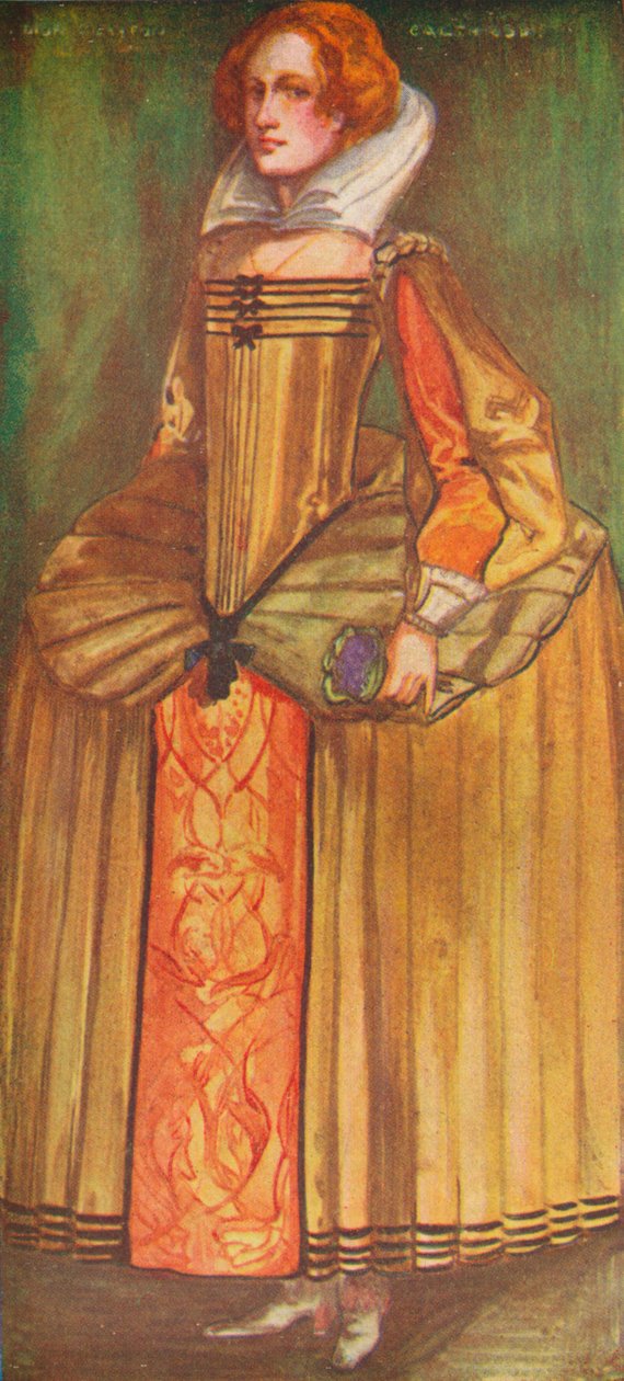 A Woman of the Time of Elizabeth, 1907 af Dion Clayton Calthrop