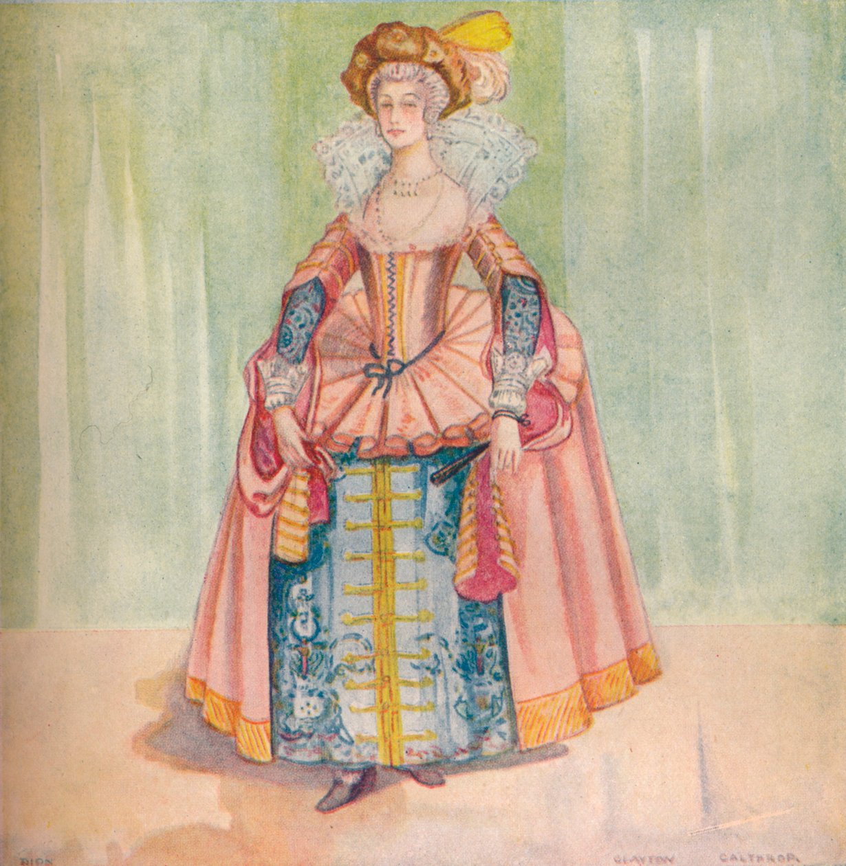 A Woman of the Time of James I, 1907 af Dion Clayton Calthrop