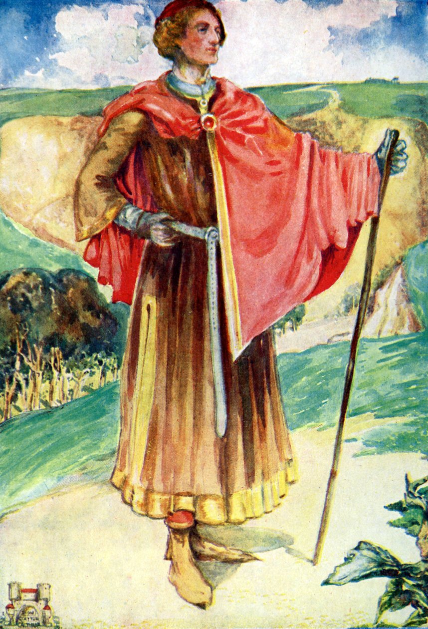 Mands kostume under Henrik II (1154 -1189) af Dion Clayton Calthrop