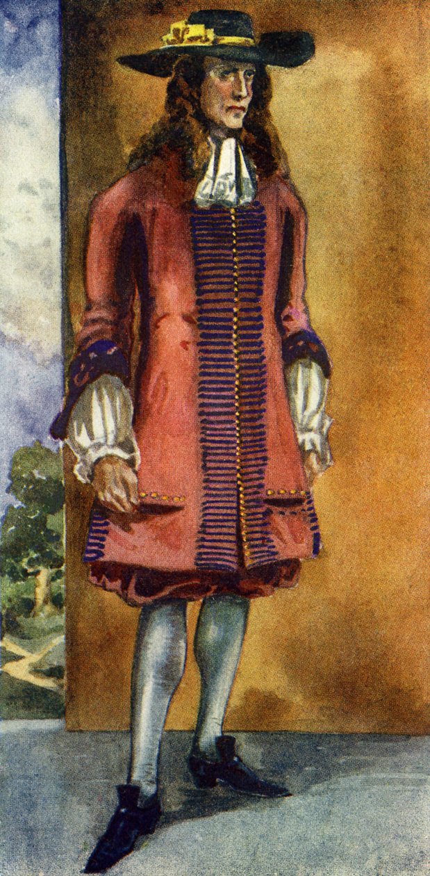 Mands kostume under James II (1685-1689) af Dion Clayton Calthrop