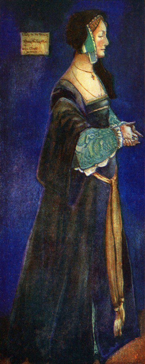 Kvindekostume under Henrik VIII (1509-1547) af Dion Clayton Calthrop
