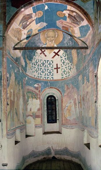 Scener fra St. Nicholas of Myras liv, 1502-04 af Dionysius