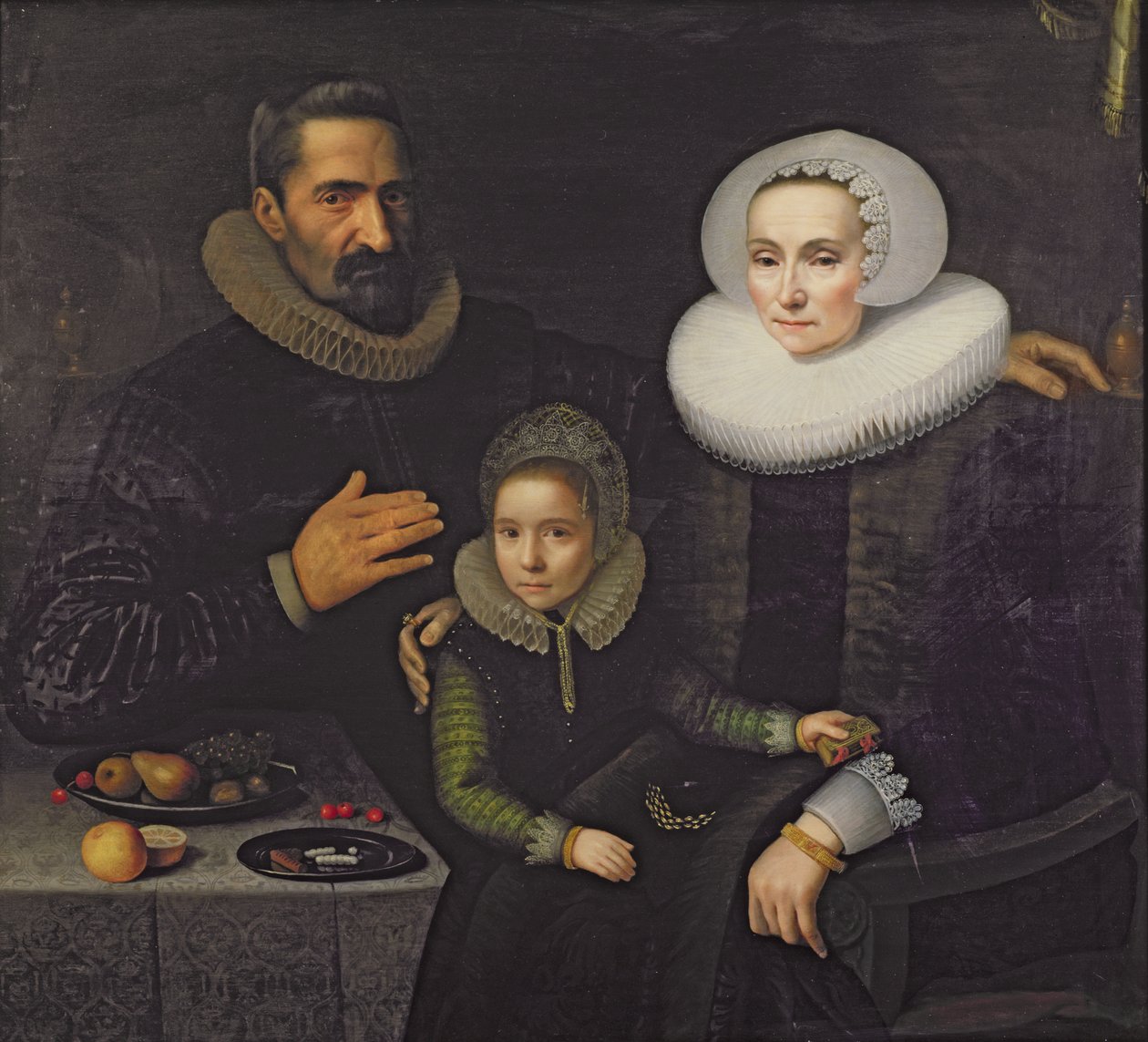 Familieportræt af Dirck Santvoort