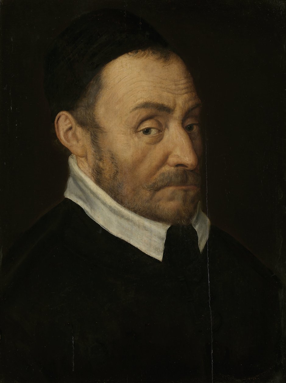 Portræt af Vilhelm I. Prins af Orange, kaldet Vilhelm den Tavse af Dirck Barendsz. (circle of)