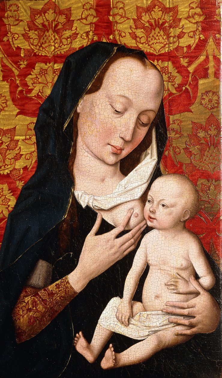 Jomfruen og barnet, af Dirck Bouts