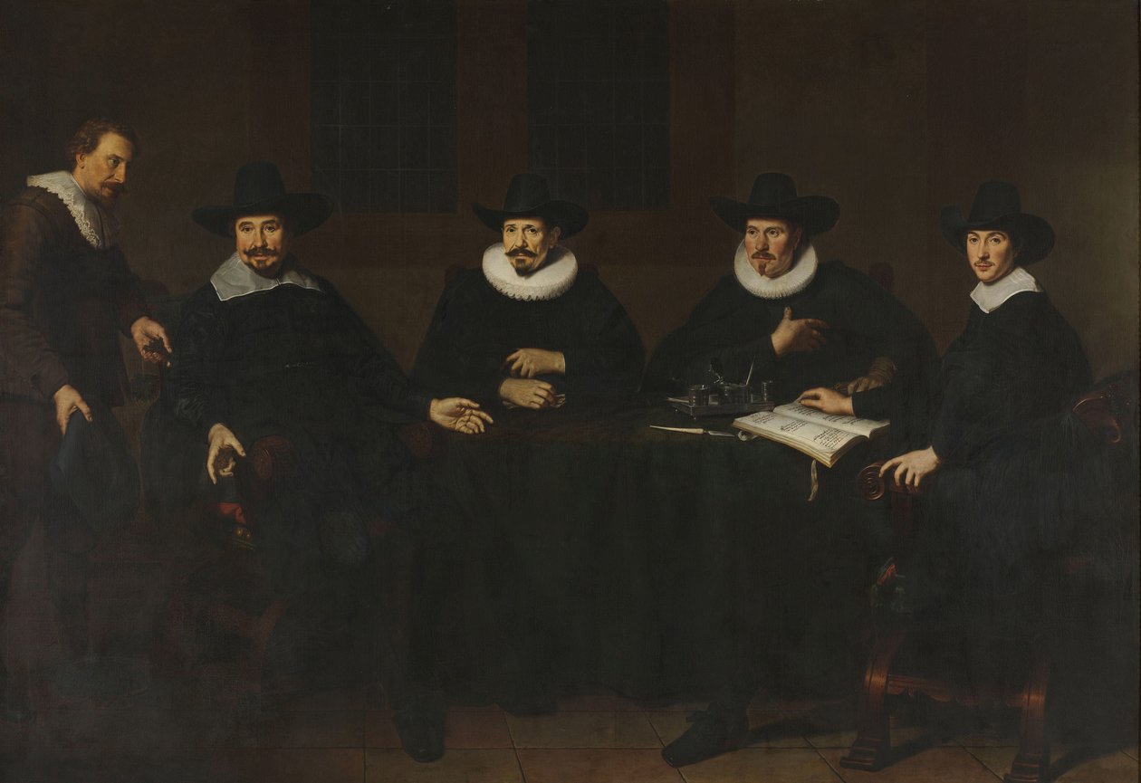 Kaptajnerne på Saaineringen i Amsterdam, 1643 af Dirck Dircksz. van Santvoort