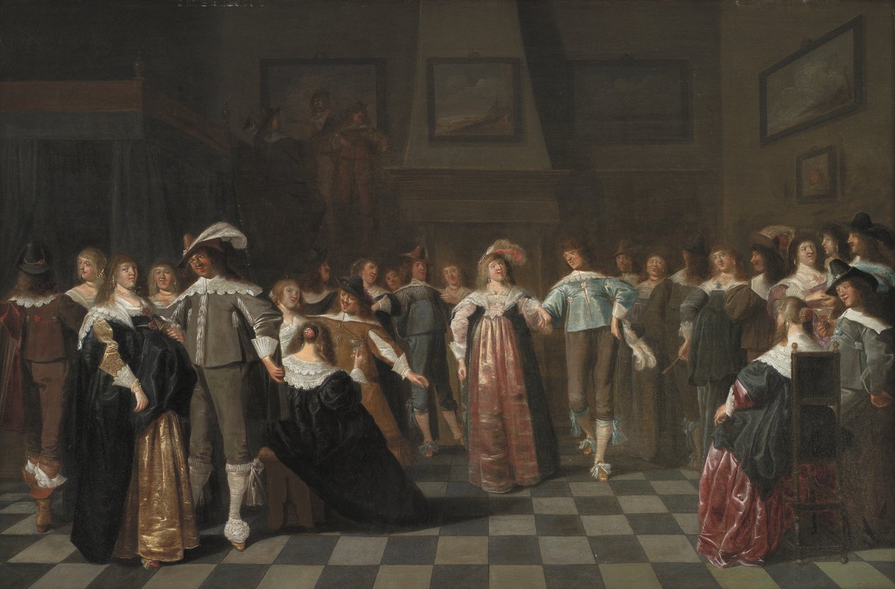 En bold af Dirck Hals