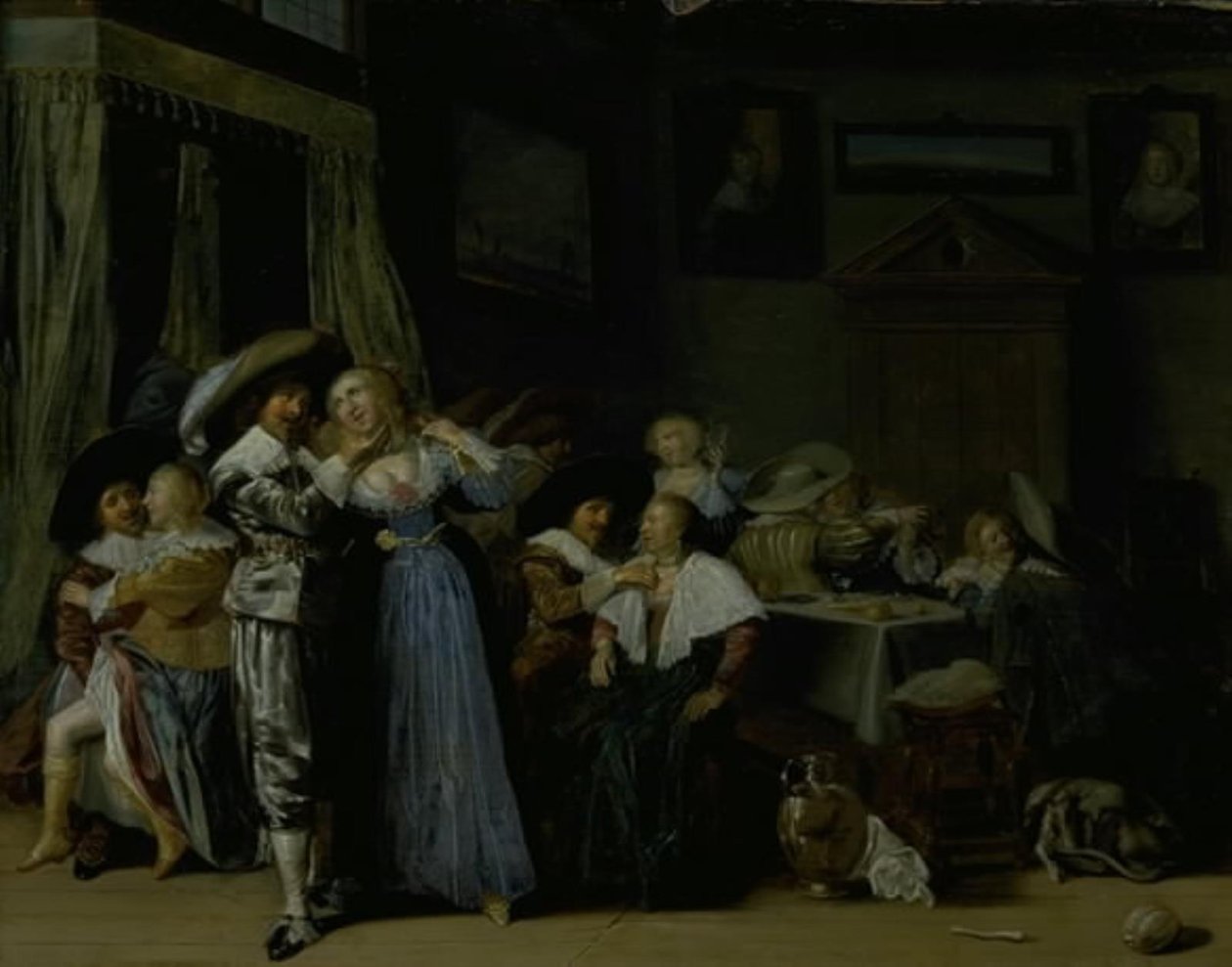 Glædelig Selskab af Dirck Hals