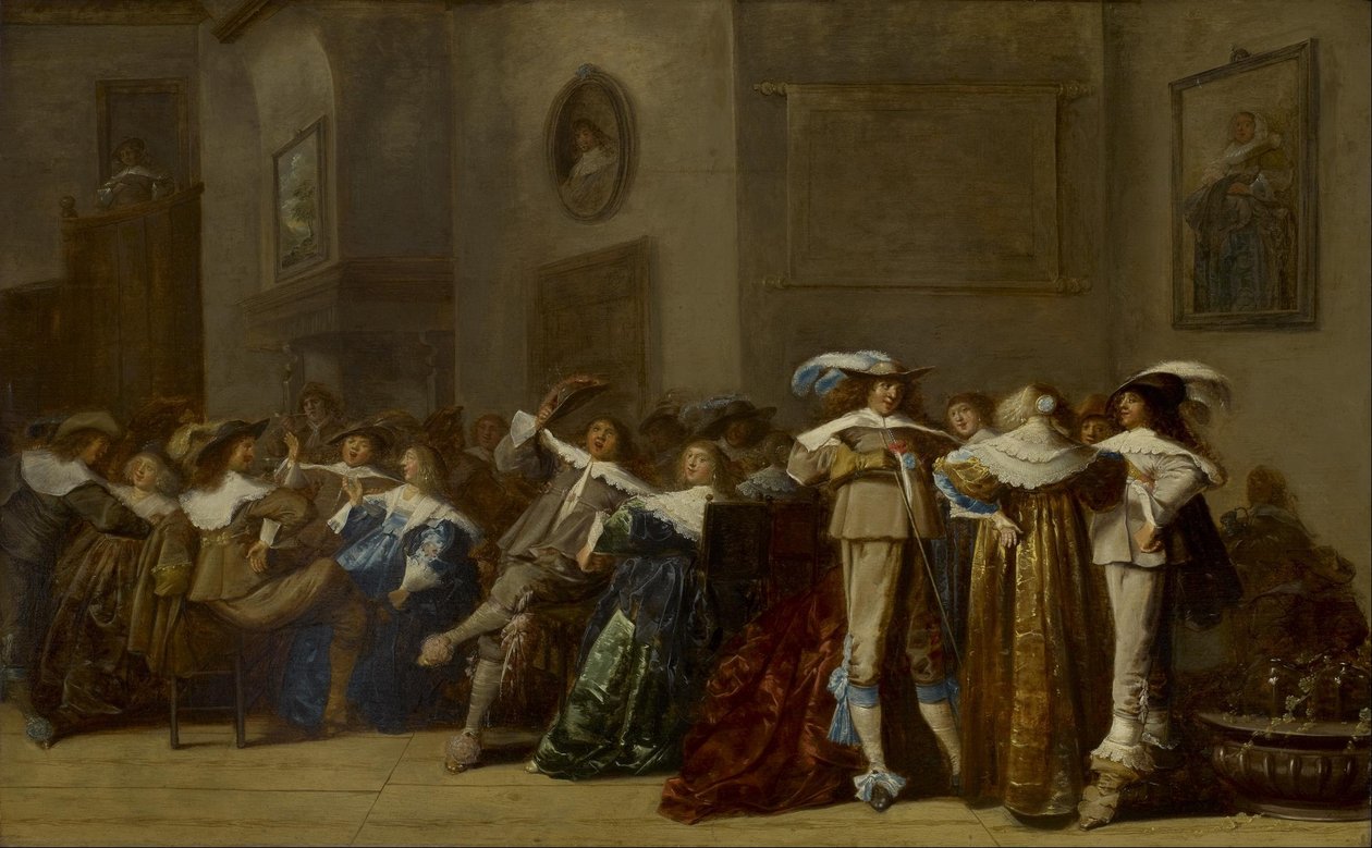 Det muntre selskab af Dirck Hals