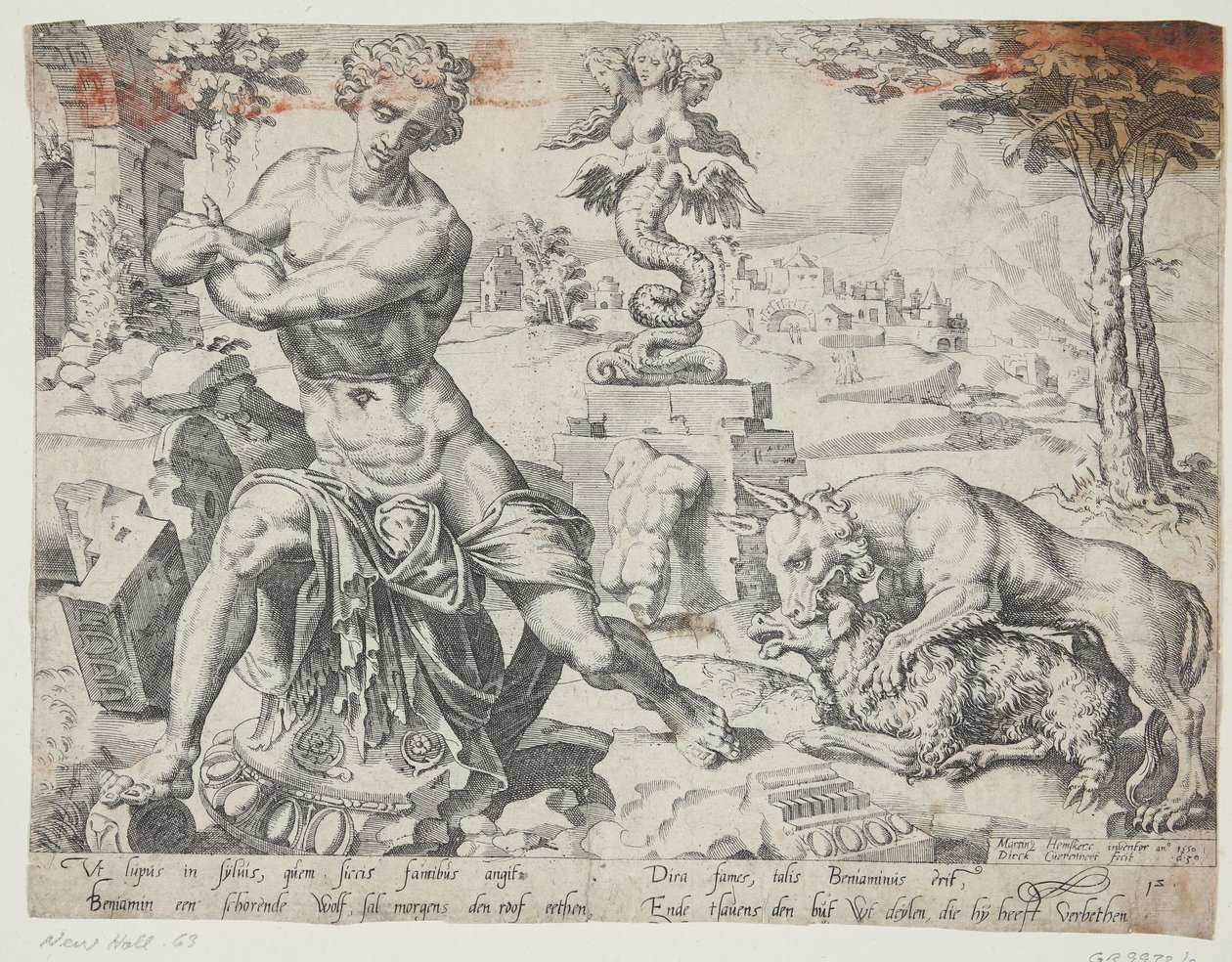Benjamin af Dirck Volckertsz. Coornhert