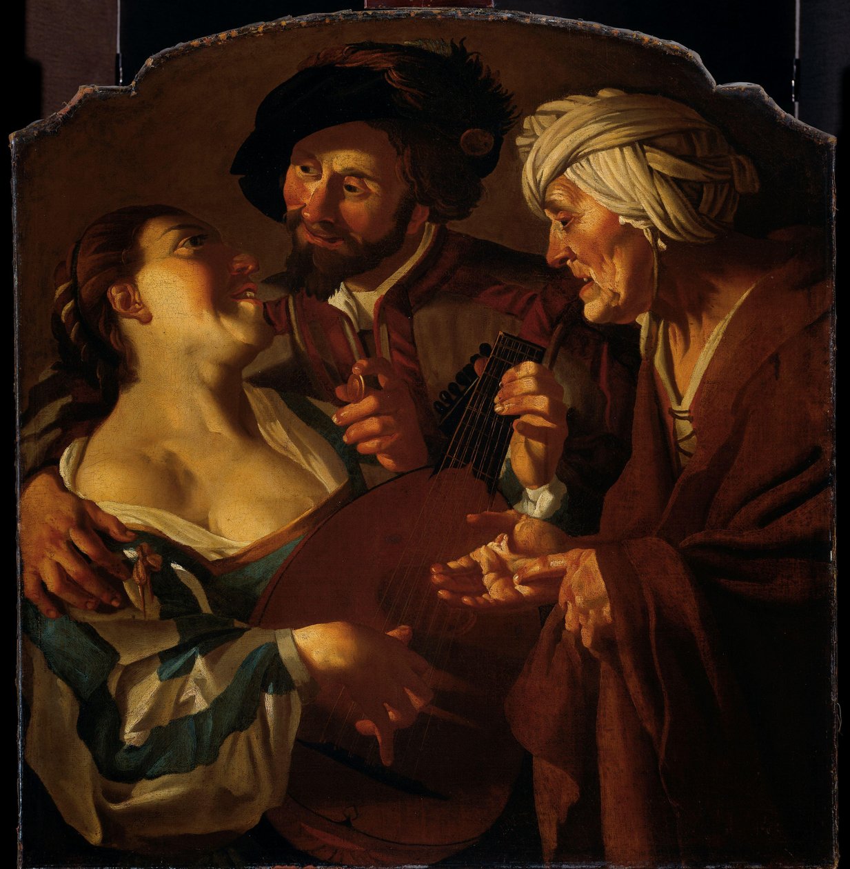 Indkøberen af Dirck van Baburen (copy after)