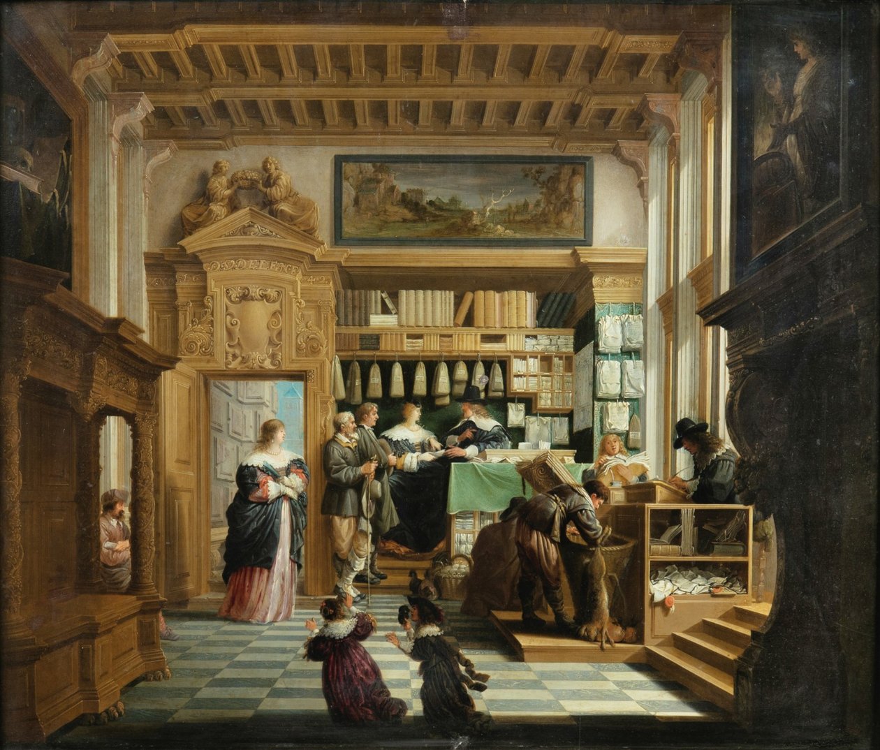 Advokatens kabinet af Dirck van Delen