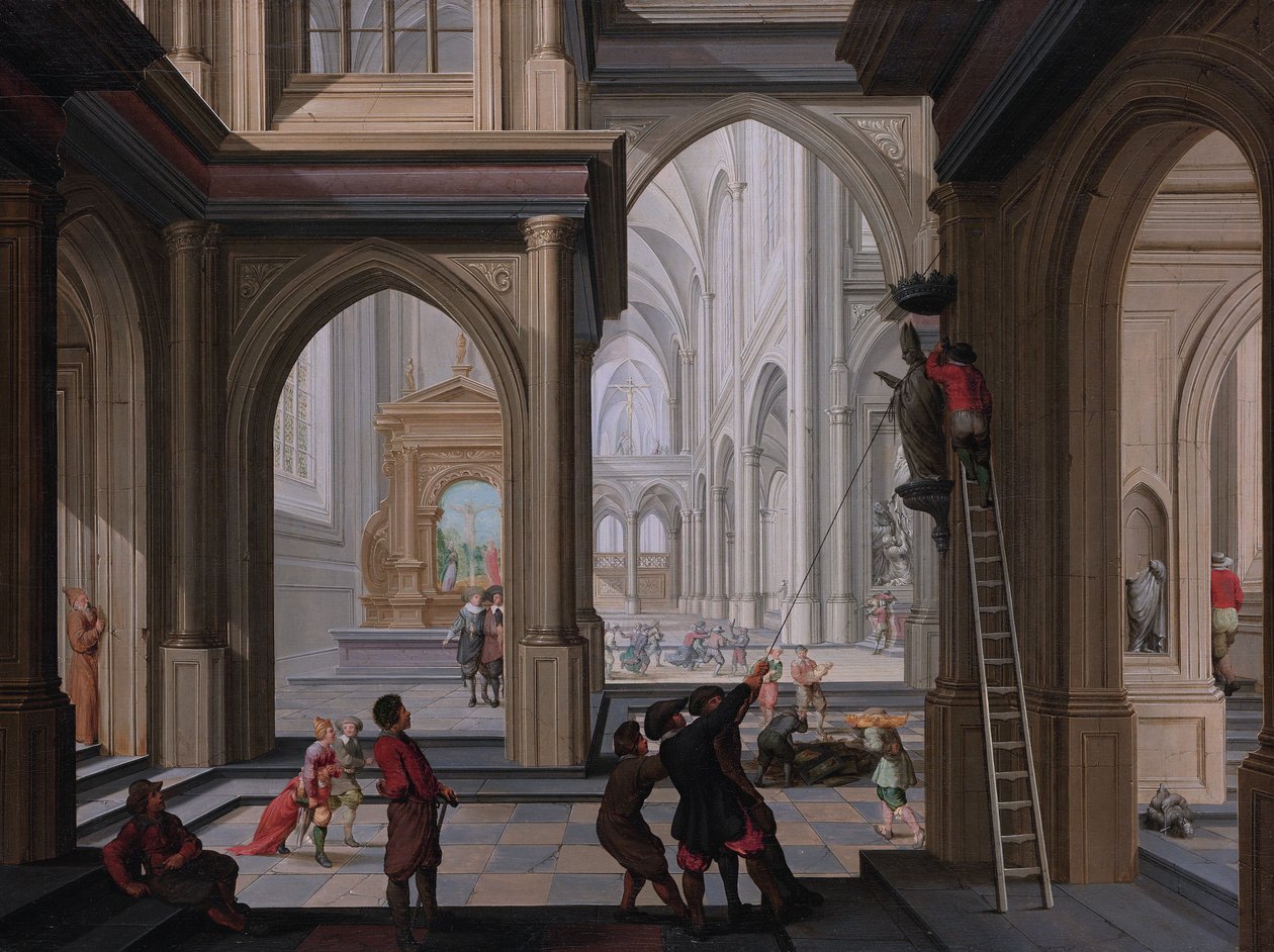 Ikonoklasmen af Dirk van Delen