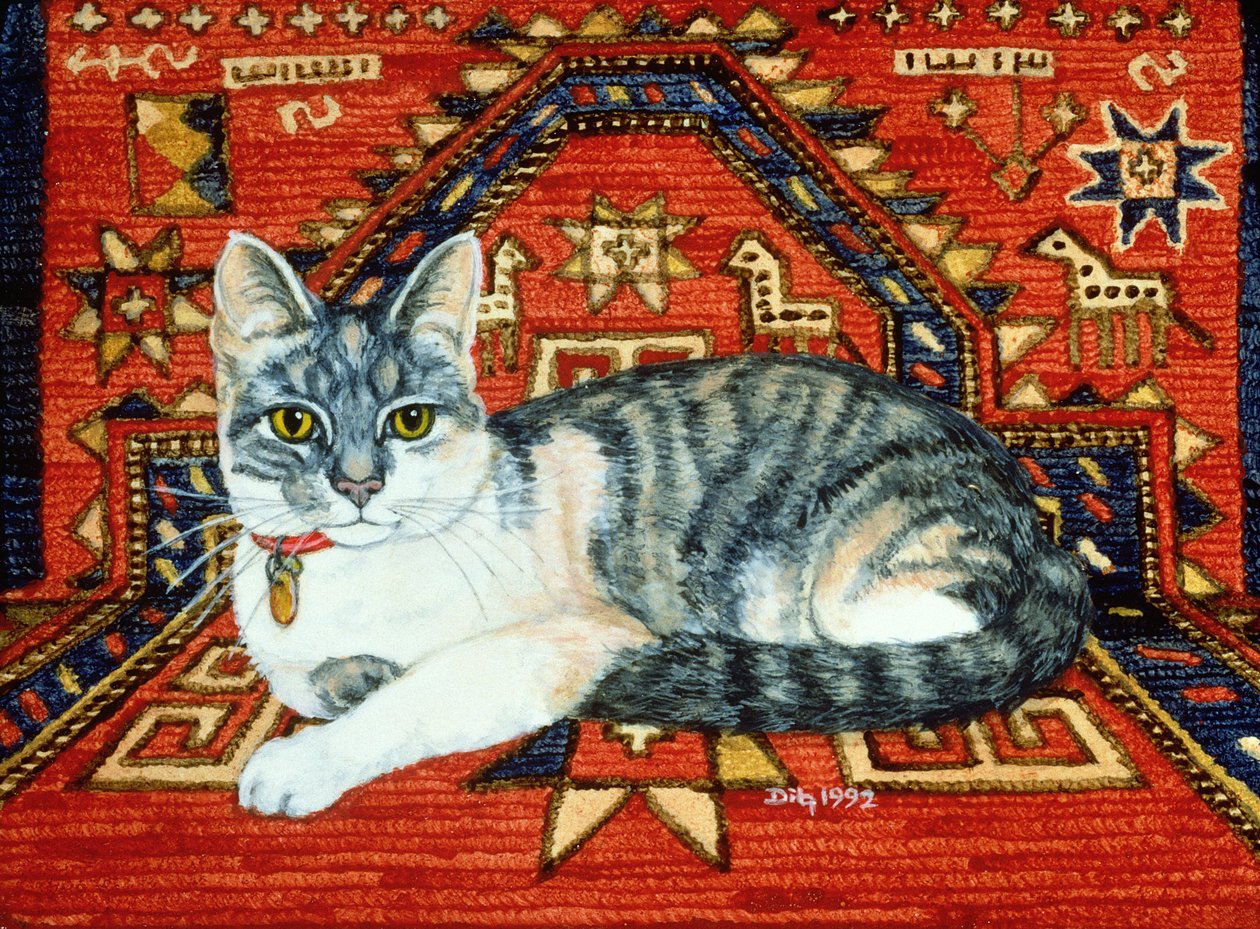 First Carpet-Cat-Patch, 1992 af Ditz