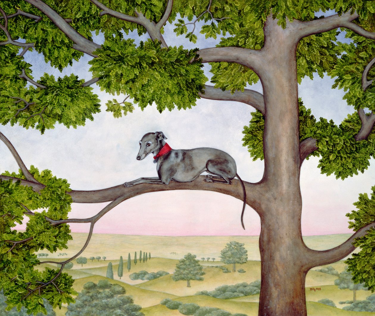 Træ Whippeten af Ditz