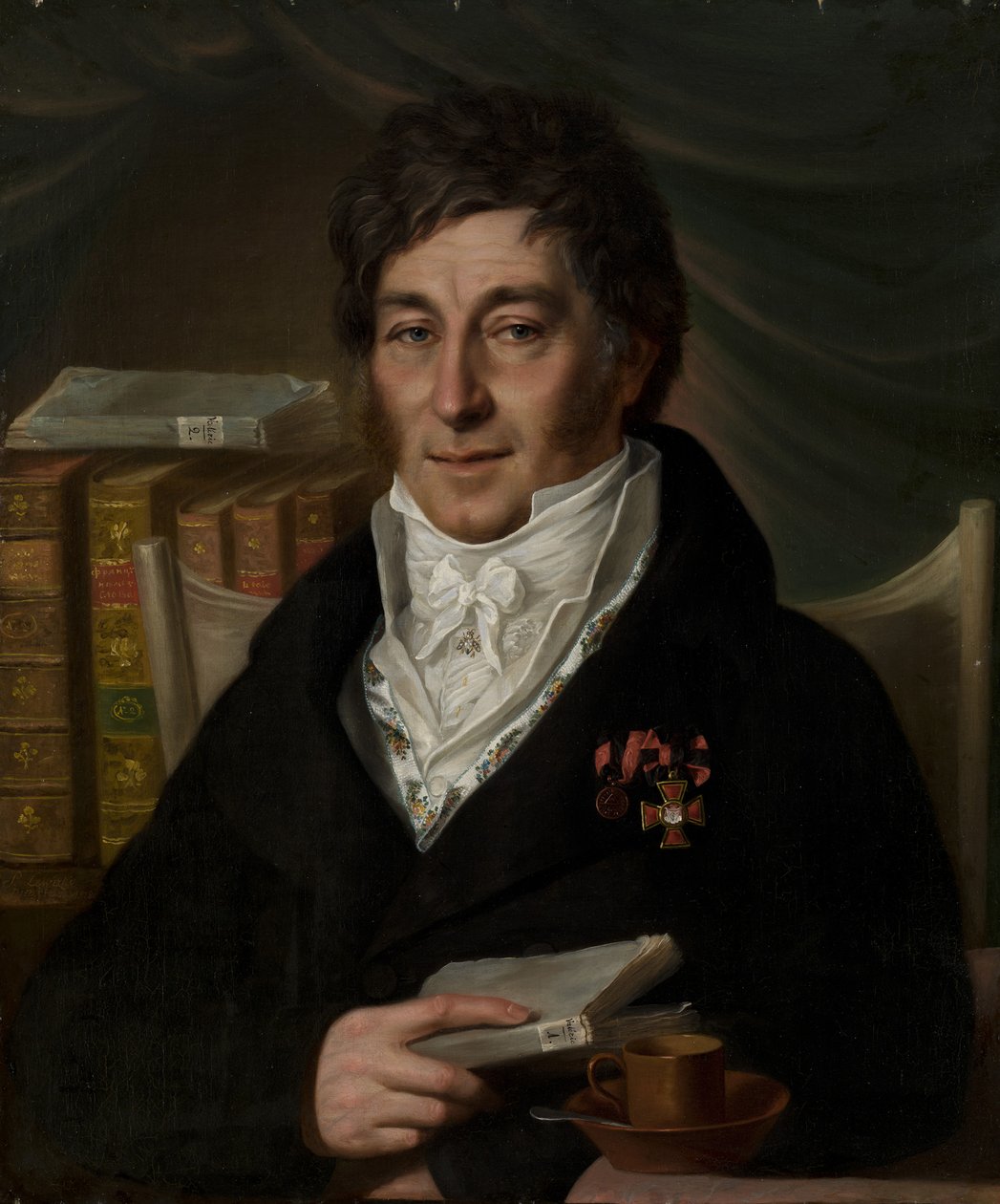 Portræt af Alexander Stakhiev 1724-1796, 1818 af Dmitri Grigorievich Levitsky