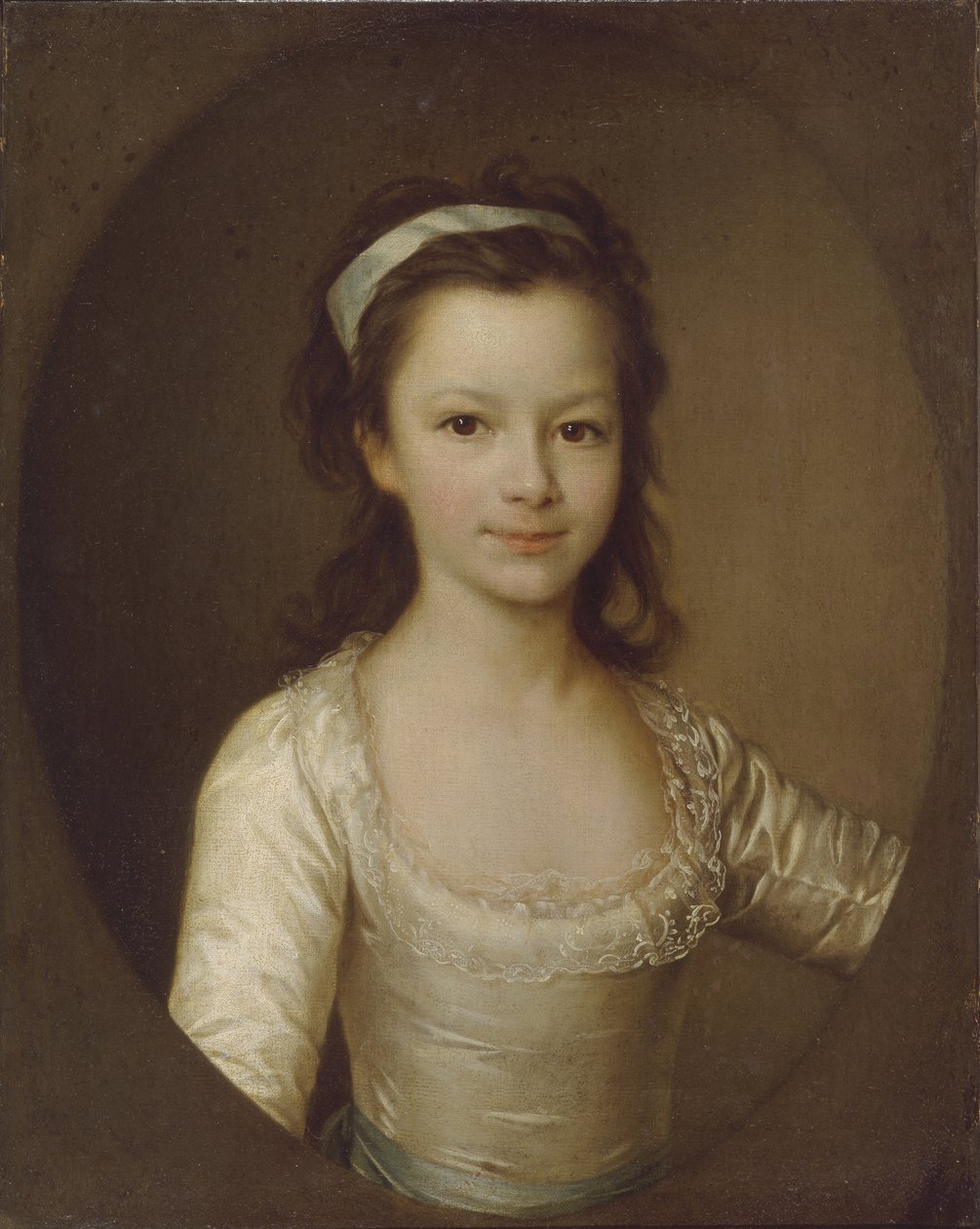 Portræt af Contess Ekaterina Artemievna Vorontsova 1780-1836 som Hild, slutningen af ​​1780