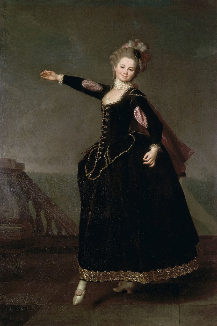 Portræt af Natalia Semyonovna Borshcheva 1758-1843, 1776 af Dmitri Grigorievich Levitsky