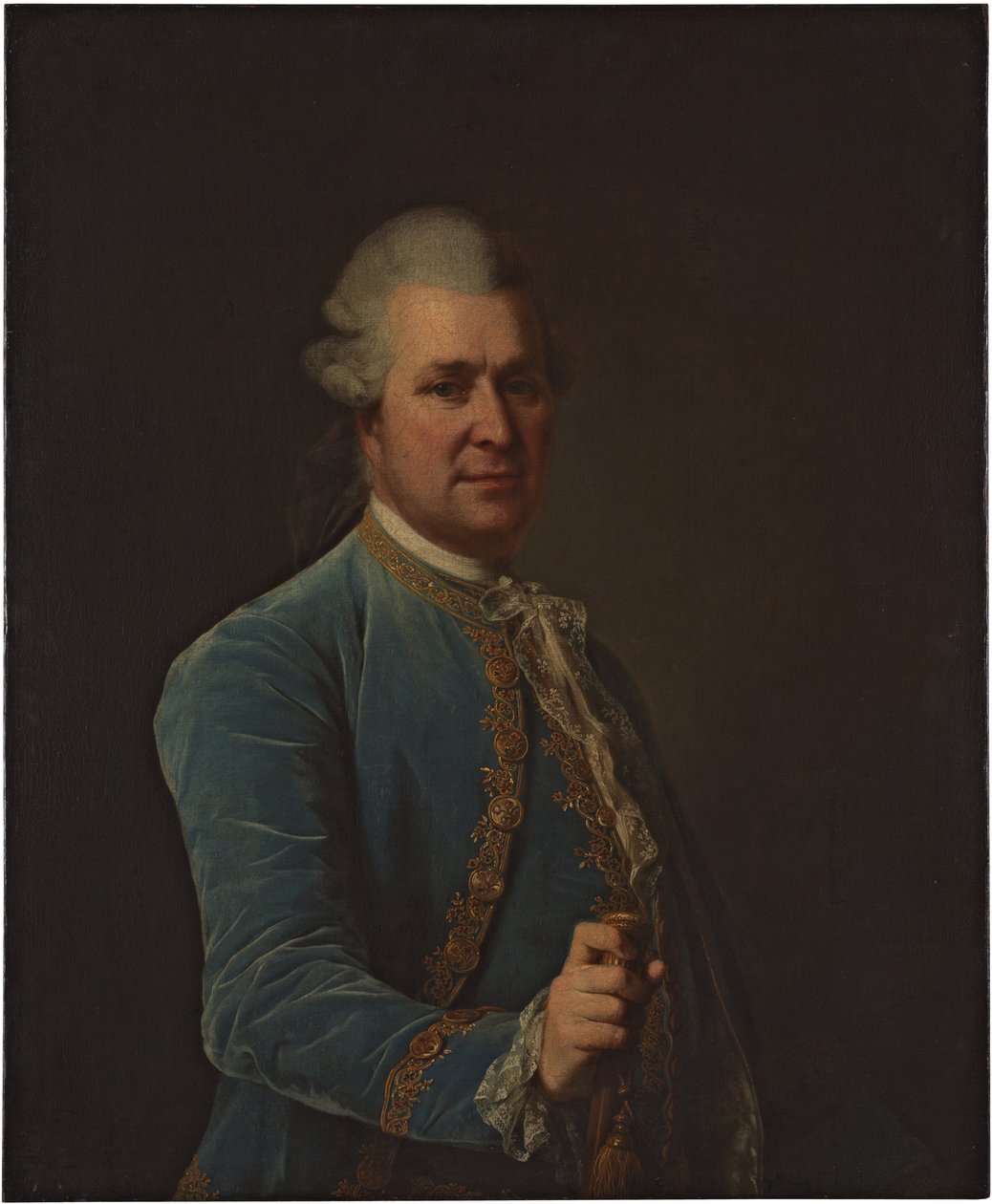 Portræt af statsmanden og reformatoren grev Jacob Sievers 1731-1808, 1779 af Dmitri Grigorievich Levitsky