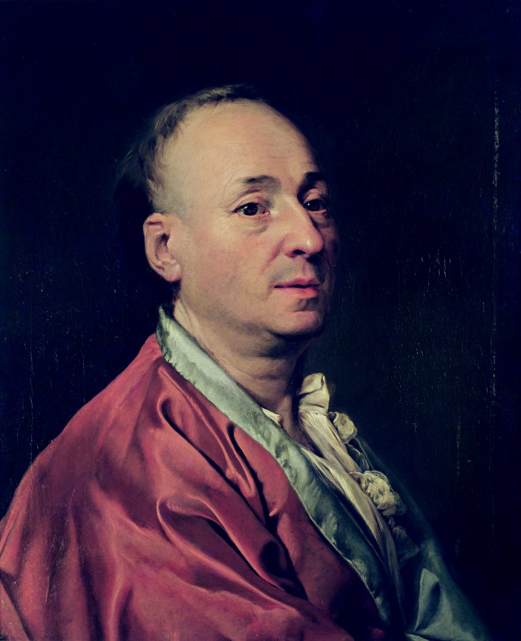 Denis Diderot (1715-84) 1773 af Dmitri Grigorievich Levitsky