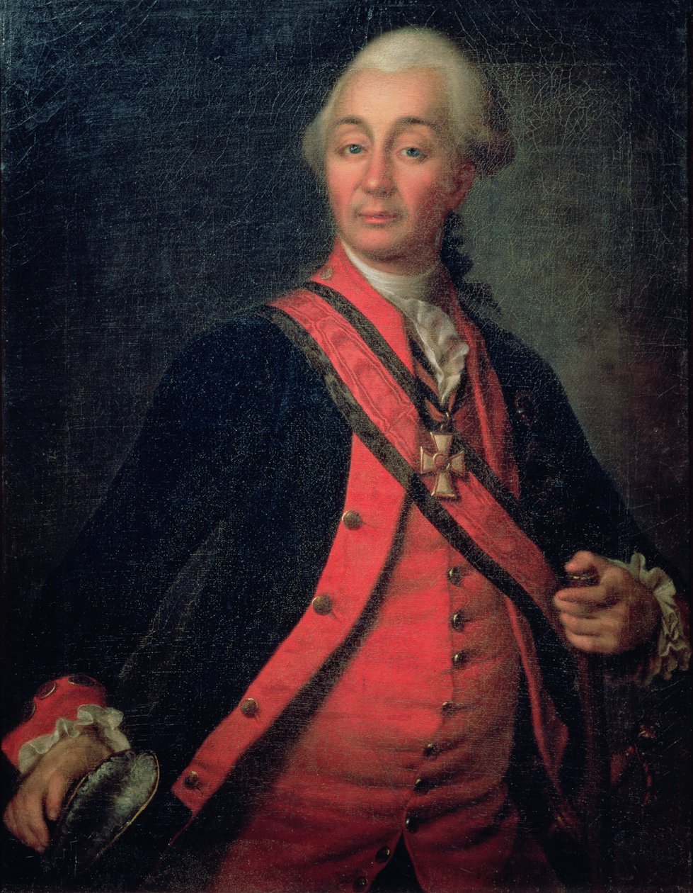 Portræt af feltmarskal Generalissimo, grev Aleksandr Vasilievich Suvorov (1729-1800), 1786 af Dmitri Grigorievich Levitsky