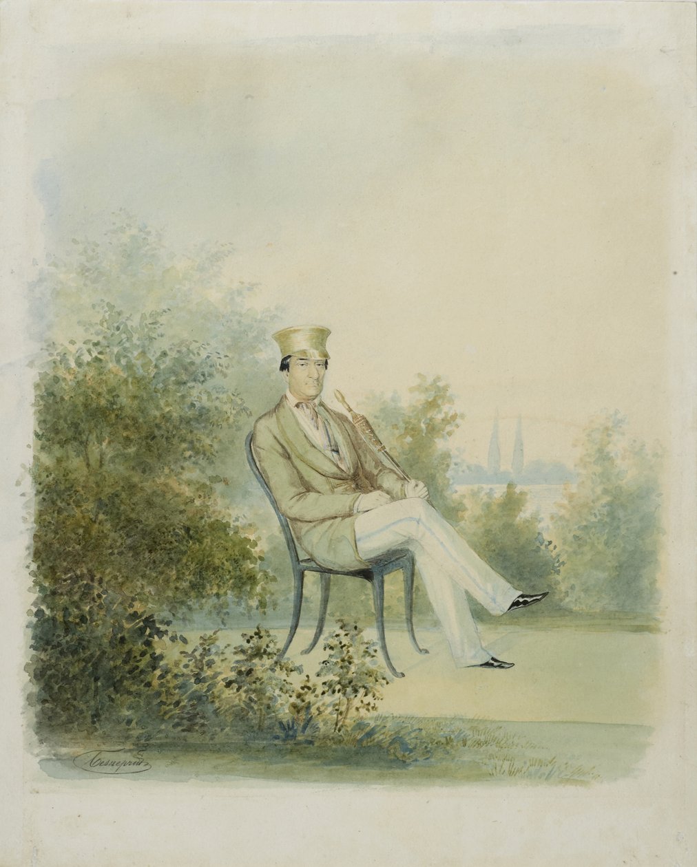 Portræt af Grigory Stepanovich Tarnovsky, slutningen af 1840