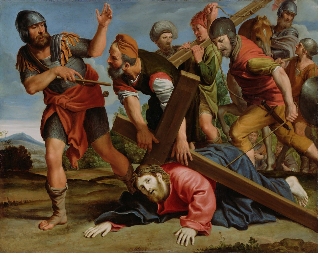 Vejen til Golgata af Domenichino