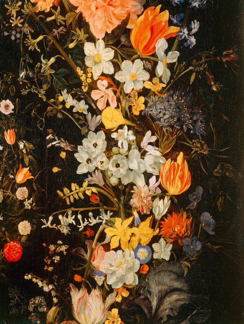 Kærlighedens triumf med blomsteromkransning ... af Domenichino (1581 1641)