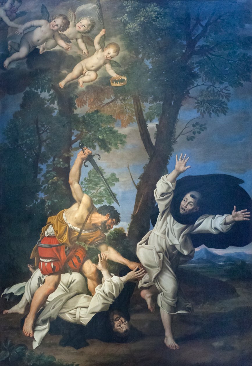 Peters martyrium fra Verona af Domenichino (1581 1641)